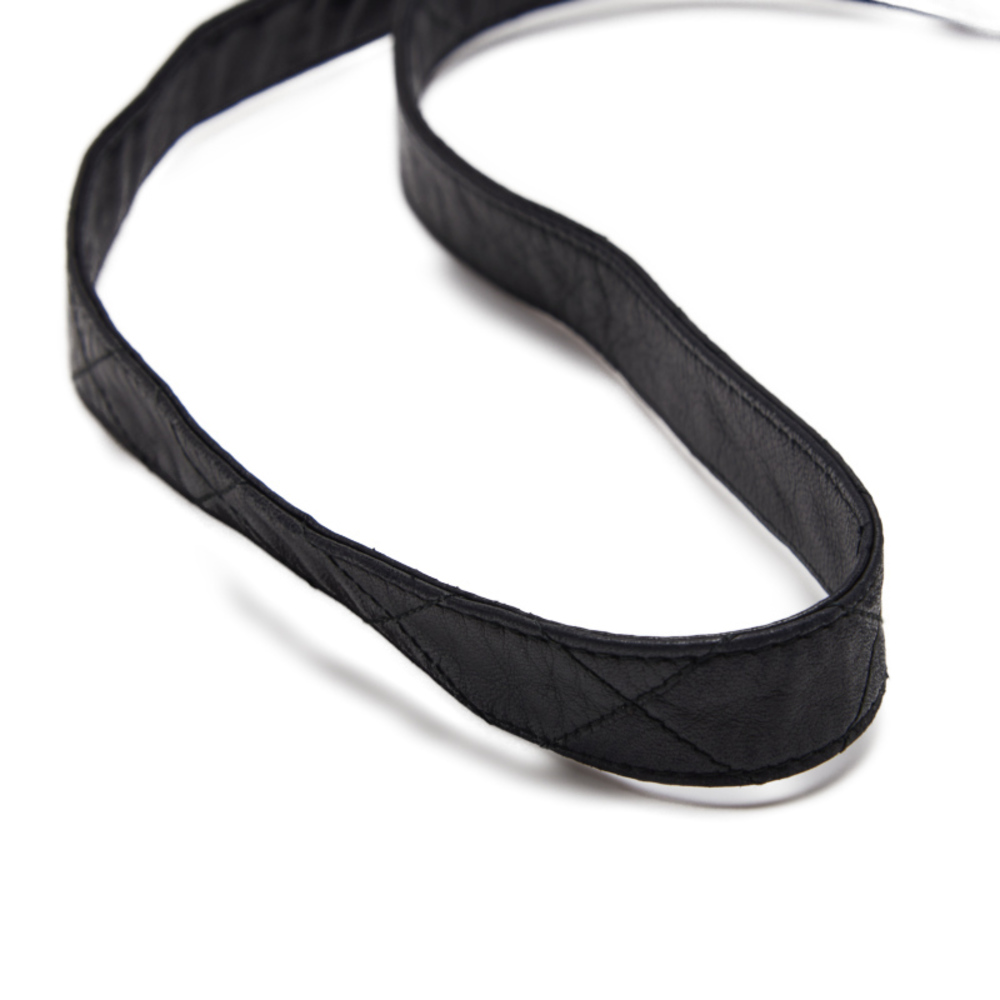 Chanel Matelasse Charm Chain Shoulder Bag Lambskin Black - Picture 5 of 9